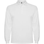 Estrella 220 g/m² vīriešu polo krekls ar garām piedurknēm - Image 7