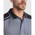 Samurai 160 g/m² unisex antibakteriāls polo krekls ar īsām piedurknēm - Image 3