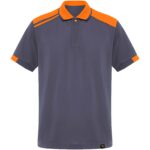 Samurai 160 g/m² unisex antibakteriāls polo krekls ar īsām piedurknēm - Image 9